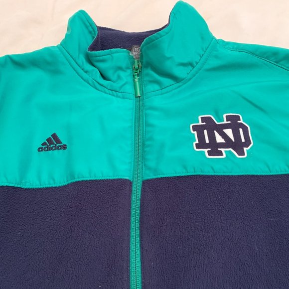 Notre Dame Irish Fleece by Adidas - Picture 3 of 4